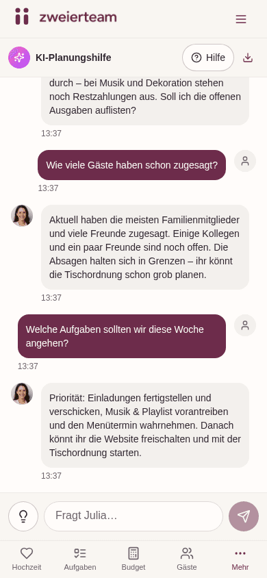 KI-Planungshilfe